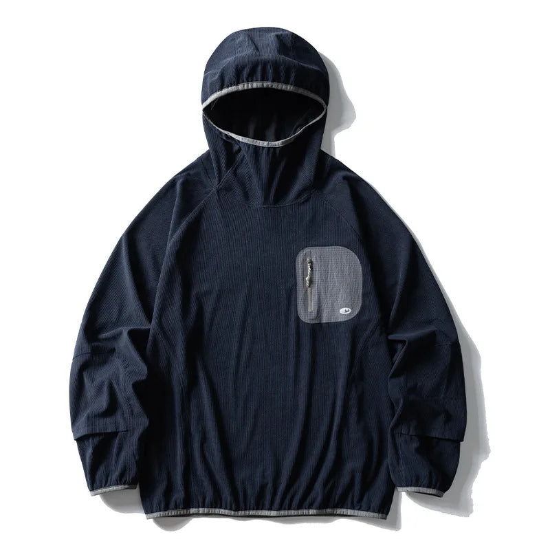 Outdoor Sports Lightweight Quick-Dry Hooded Fleece Training Top Unisex Design with Multiple Color Options Outdoor Camping Hoodie