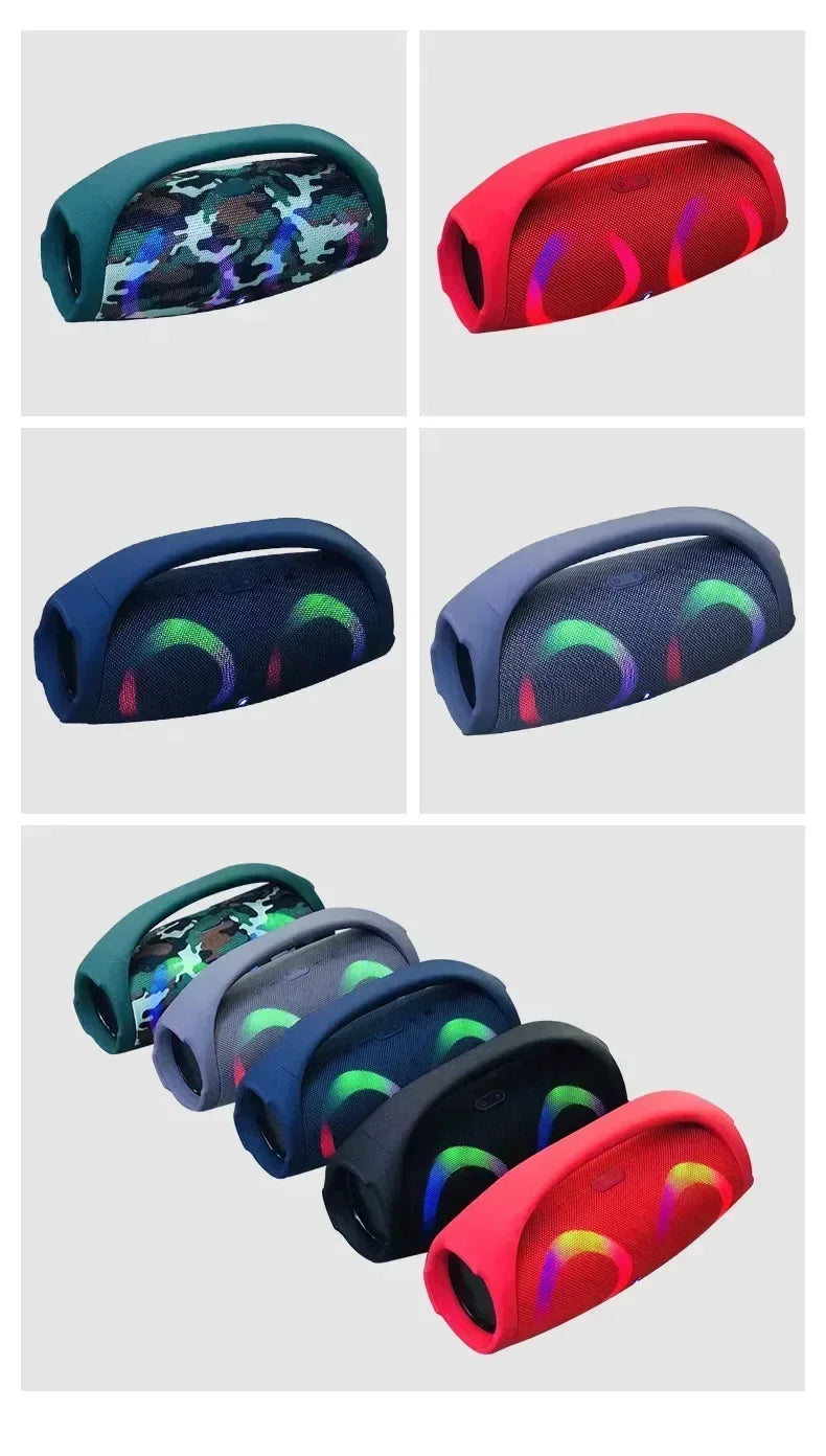 HIFI Wireless Bluetooth Speaker Portable Waterproof High Power Sound Column Stereo Surround RGB Subwoofer Caixa De Som TWS/USB