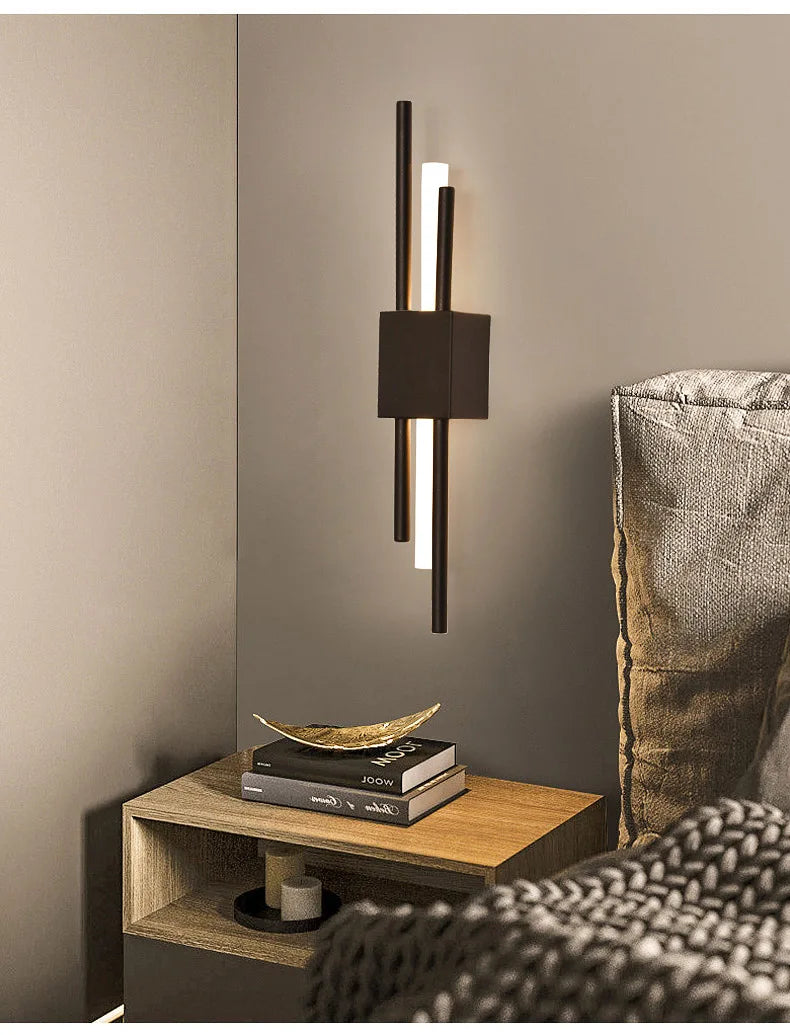 Bedroom Bedside Wall Lamp Simple Modern Living Room Aisle Corridor Background Light Luxury Style Living Room Lighting