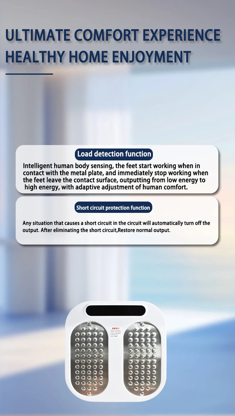 جهاز العلاج بالقدم P100 تيراهرتز المحدث للعناية الصحية ودورة الدم وتدليك القدمين وجهاز خطوط الطول للعافية الشخصية