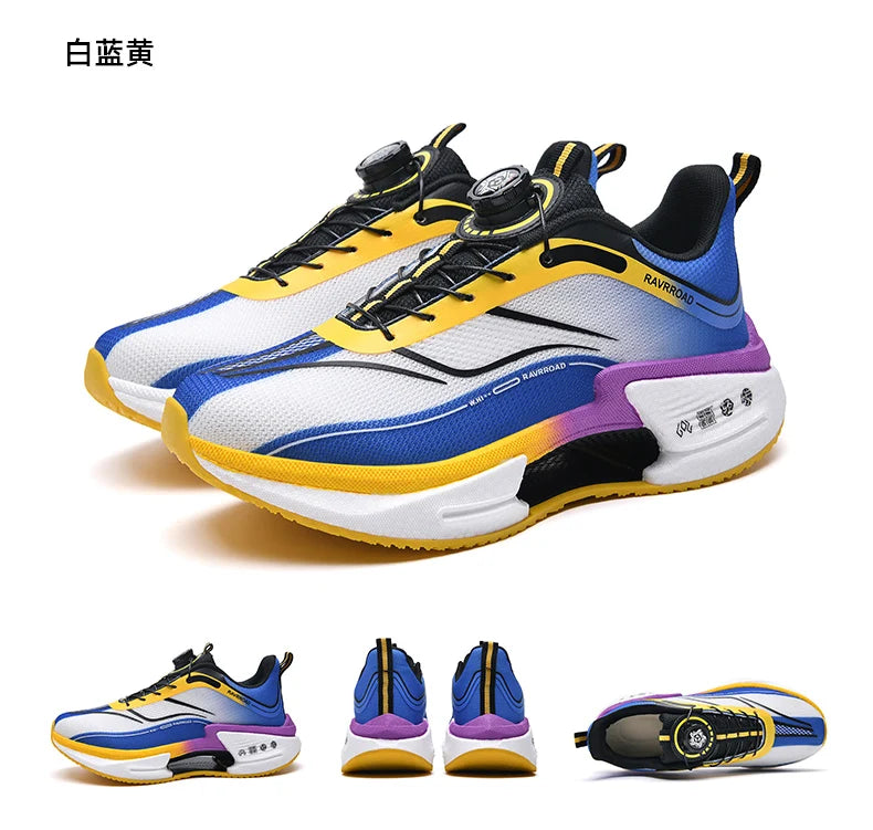 أحذية رياضية رجالية للجري، أحذية ماراثون كاجوال، خفيفة الوزن، قابلة للتنفس، مريحة، رياضية، مضادة للانزلاق، أحذية رياضية للمشي في الهواء الطلق