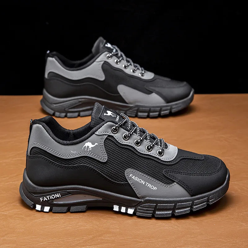 Men's sports and casual outdoor hiking and mountaineering shoes are anti-slip, wear-resistant, comfortable and breathable