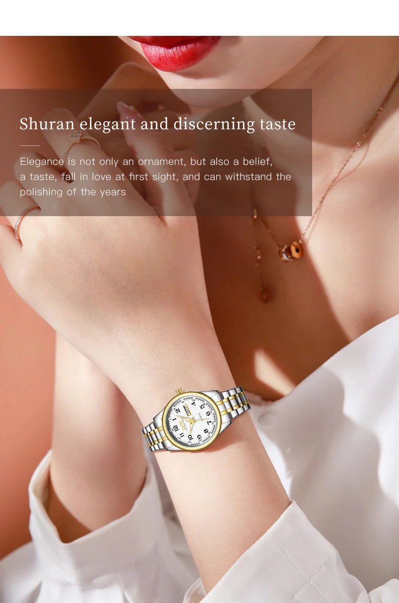 OPK 8110 Watch For Women Quartz Watch Waterproof Classic Luxury Brand Ladies Watch Stainless Steel Strap Watches Reloj Mujer SwiftNest