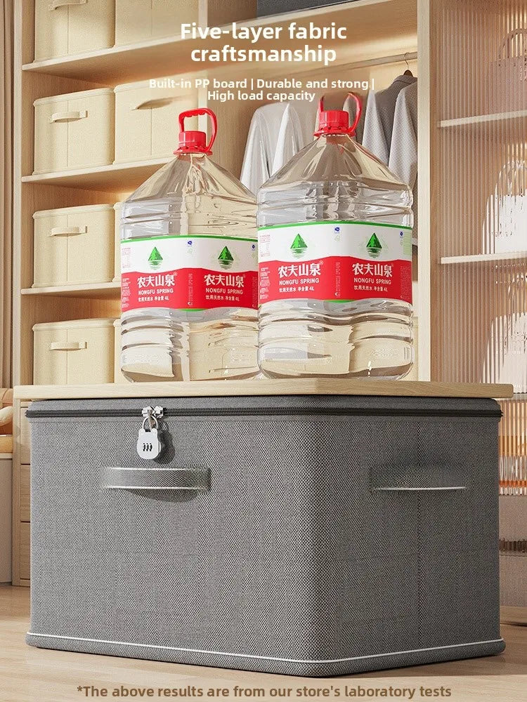 Large Capaci Loable Fabric Storage Box Foldable Organizer for Clothes And Accories Home And Office Use Wardrobe Solution