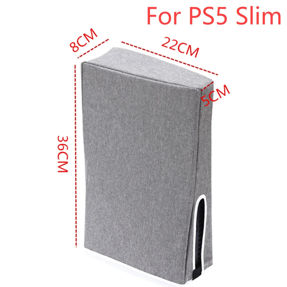 Dust Proof Cover For PS5 Game Console Protector Case Anti-scratch Sleeve Protective Host Guard Case For PS5 Slim Game Accessorie