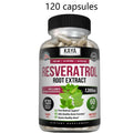 Resveratrol Capsules - Antioxidant Supplement To Support Circulatory Health and Overall Wellness,Promotes Cardiovascular Support