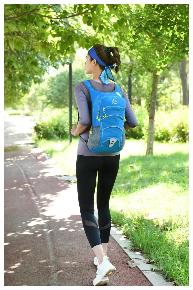 Outdoor Sports Backpack Bike Cycling Pack Hiking Knapsack Camping Rucksack Waterproof Commuting Mountaineering Travel Climb Bag