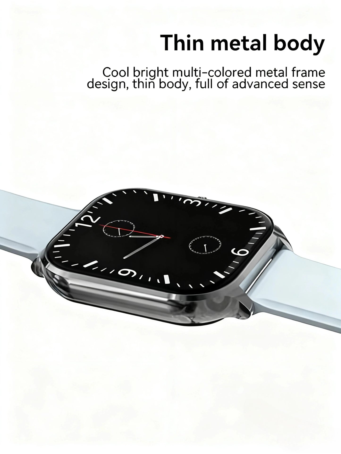 PHONEPACE H9 Intelligent Watch Bluetooth Call Remote Photography Sleep Monitoring Multiple Sports Modes Heart Rate Blood