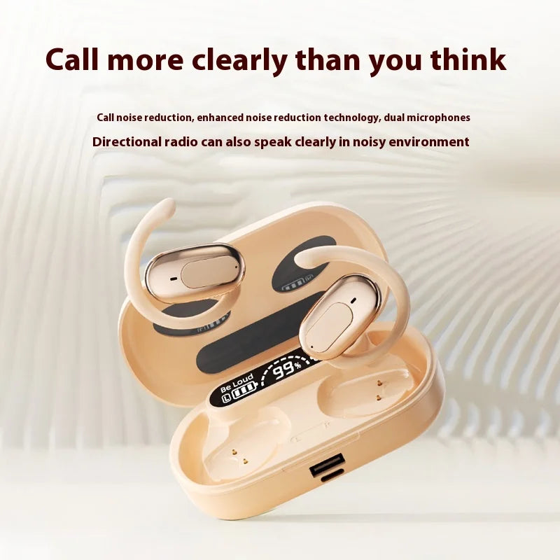 Bluetooth5.4 Sports Headset Wireless Ear-Hanging Headphone Touch With Microphone Game Earphone HD Stereo For smart Phone Headset