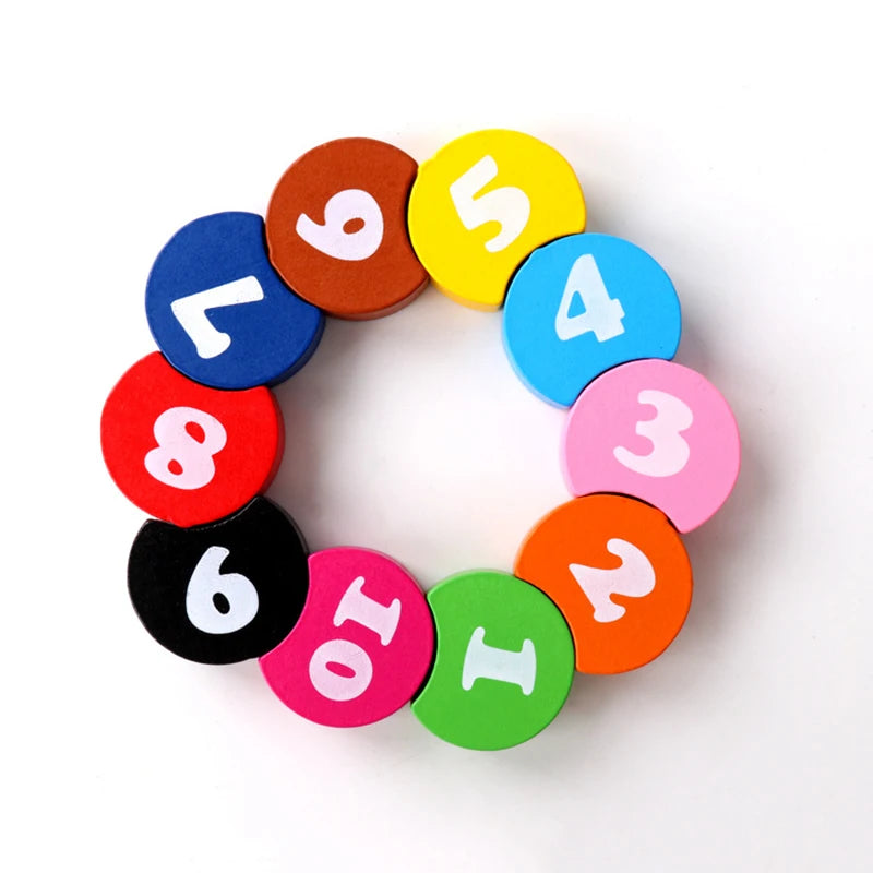 Wooden Lacing Toys for Toddlers Puzzle Preschool Activities Fine Motor Skills Early Educational Children Kids Games