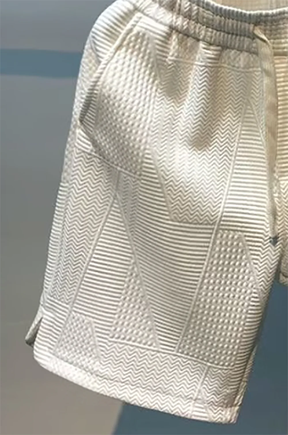 شورت رجالي، موضة صيفية رائجة، ماركة، موضة رجالية، بنطلون فضفاض بطول خمسة أرباع، بنطلون كاجوال عصري، بنطلون كاجوال جديد