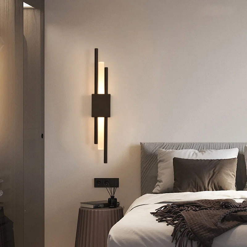 Bedroom Bedside Wall Lamp Simple Modern Living Room Aisle Corridor Background Light Luxury Style Living Room Lighting