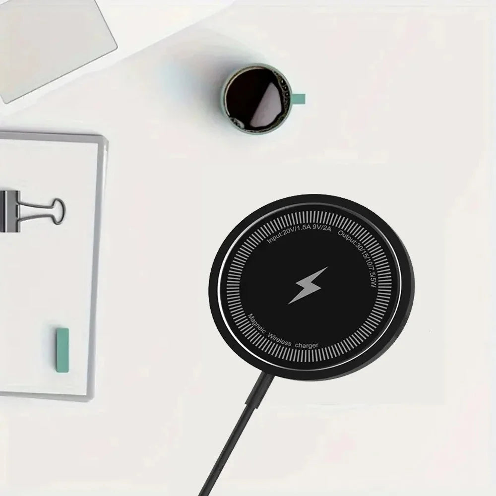 Magnetic Phone Wireless Charger Pad Desktop PD/USB Port Chargers Fast Charging for iPhone 16 15 14 13 12 Pro Max Airpods