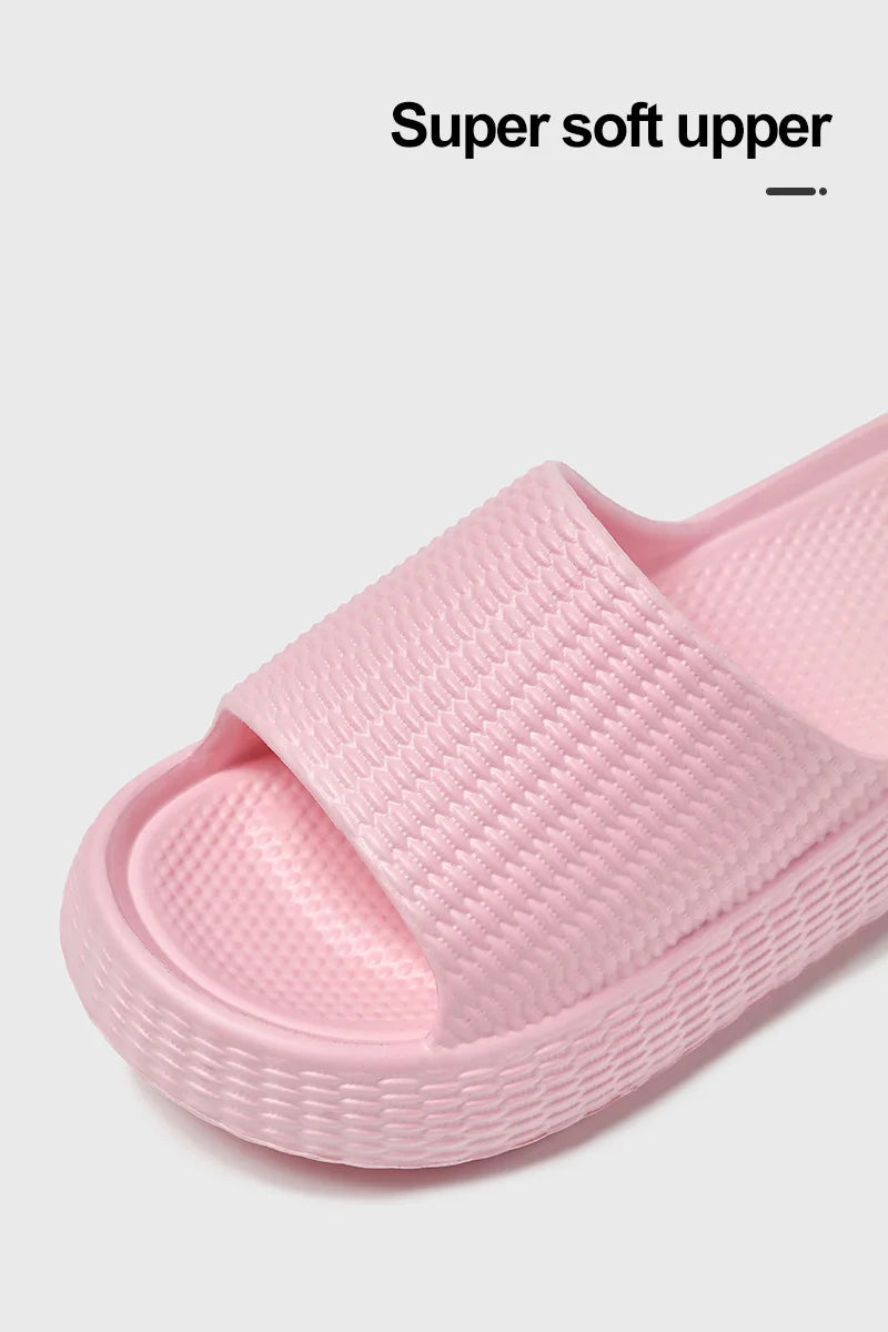 Chunky Platform Eva Cloud Slippers Women Thick Soft Sole Bathroom Home Slides Woman 2025 Summer Non Slip Beach Flip Flops Female