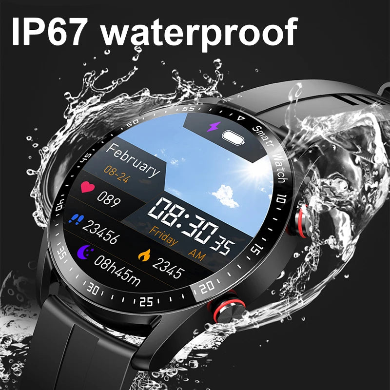 2025 New Outdoor Sports Smart Watch Men GT Series 1.53 inch AMOLED Screen Sports Watch ECG+PPG Health Smartwatch Man For Huawei