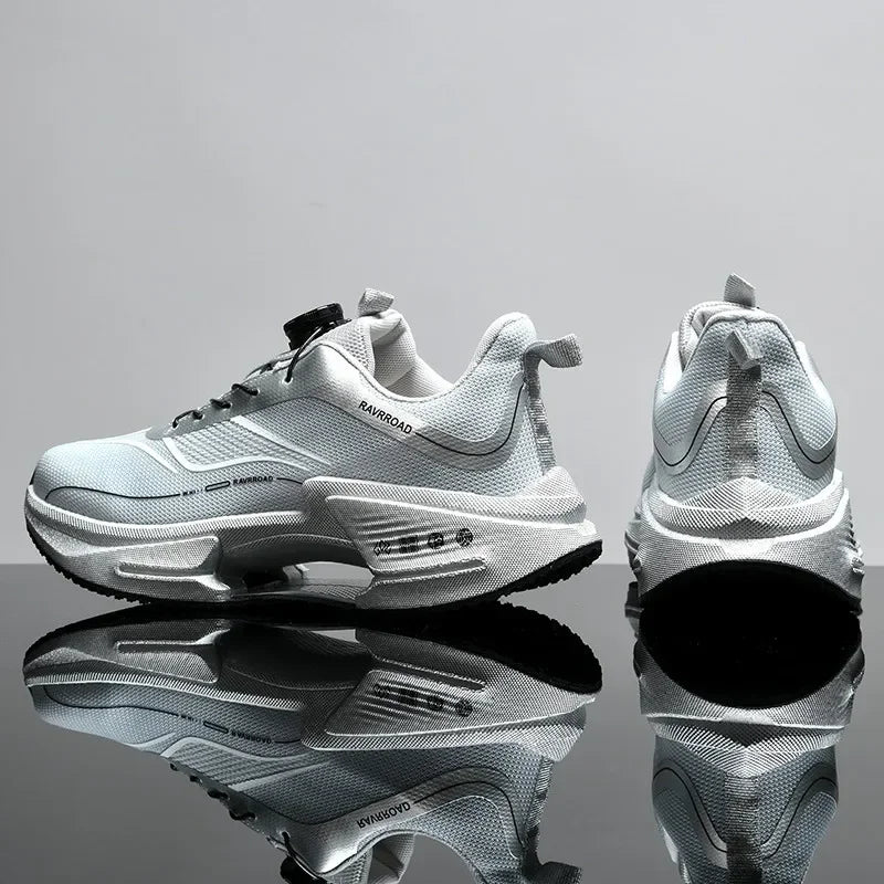 أحذية رياضية رجالية للجري، أحذية ماراثون كاجوال، خفيفة الوزن، قابلة للتنفس، مريحة، رياضية، مضادة للانزلاق، أحذية رياضية للمشي في الهواء الطلق