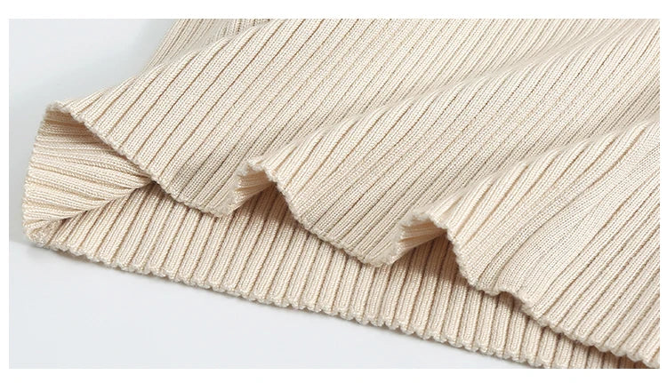 2025 Women Fashion Chic Knitted Tops Autumn Winter Turtleneck Sweater Women Pullovers Long Sleeve Jumper Pull Femme Clothing