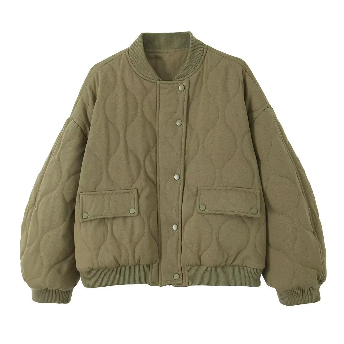 2025 Autumn/Winter Women Fashion  New Jacket Long Sleeved Single-breasted Flap Pocket Short Coats Chic Ladies Y2K Tops