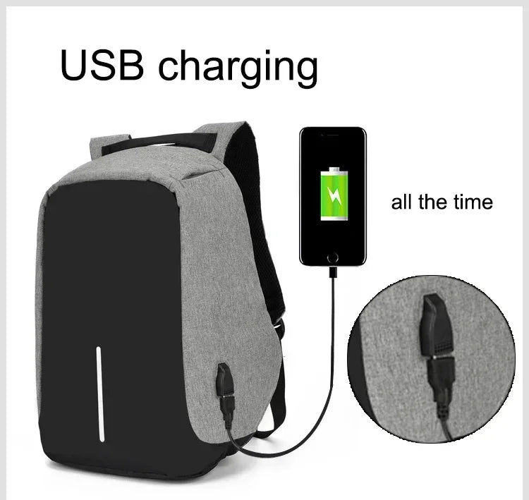 Anti-theft Backpack Bag 15.6 Inch Laptop Men Mochila Male Waterproof Back Pack Backbag Large Capacity School Backpack Designer