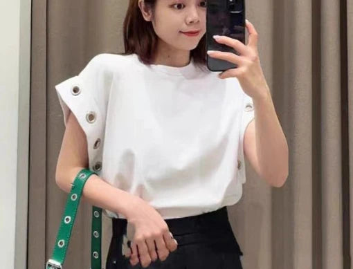 Women's summer fashion loose comfortable T-shirt sports casual short-sleeved casual tops