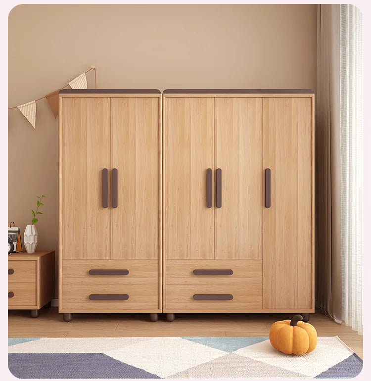 Storage Wooden Wardrobes Bedroom Hanger Shirts Clothing Wardrobes Layered Apartment Ropero Armable De Ropa House Accessories