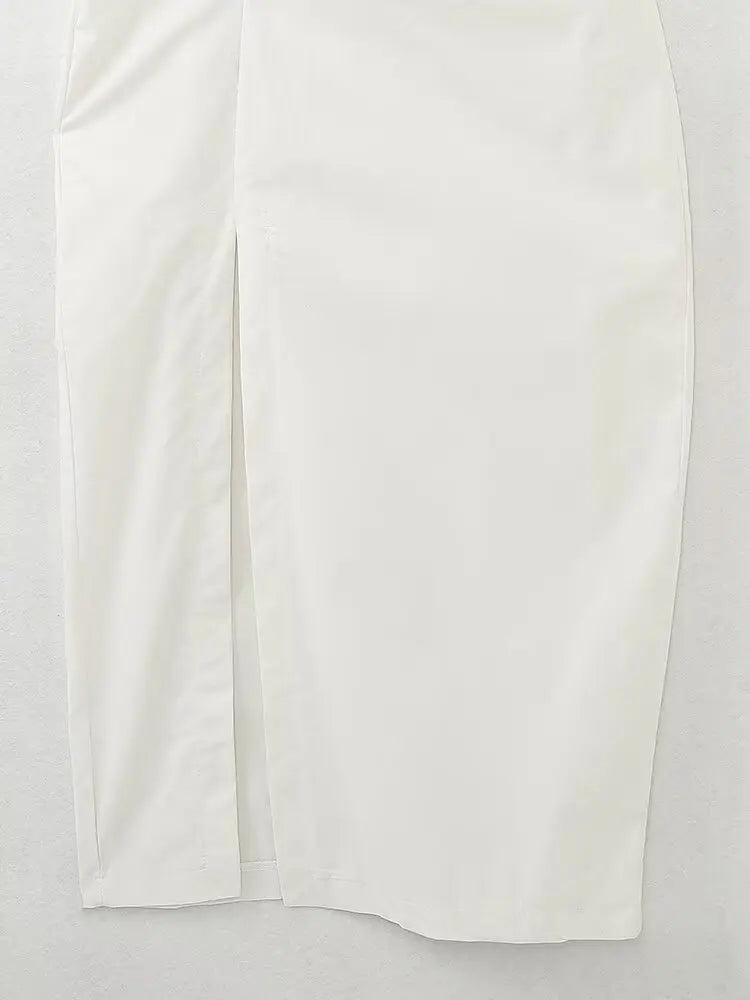 2025 Women's New Fashion European Style Elegant Pleated Lingerie Mid-Length Dress SwiftNest