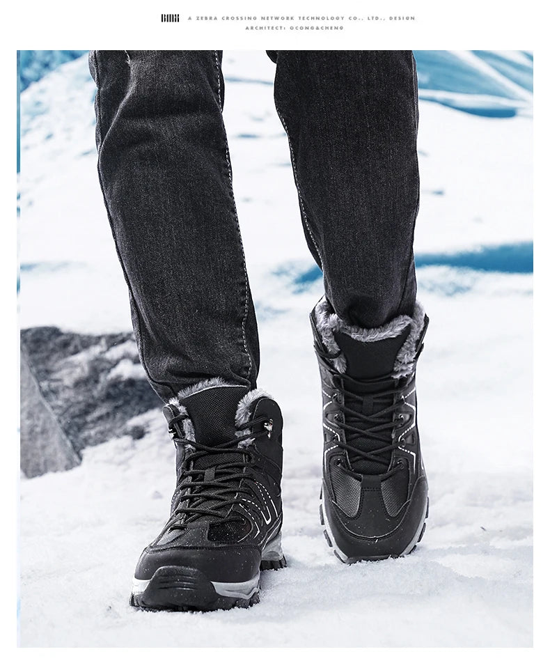 Autumn And Winter Outdoor Travel Camping Hiking Shoes Leisure Activities Warm And Comfortable Sports Shoes 39-47