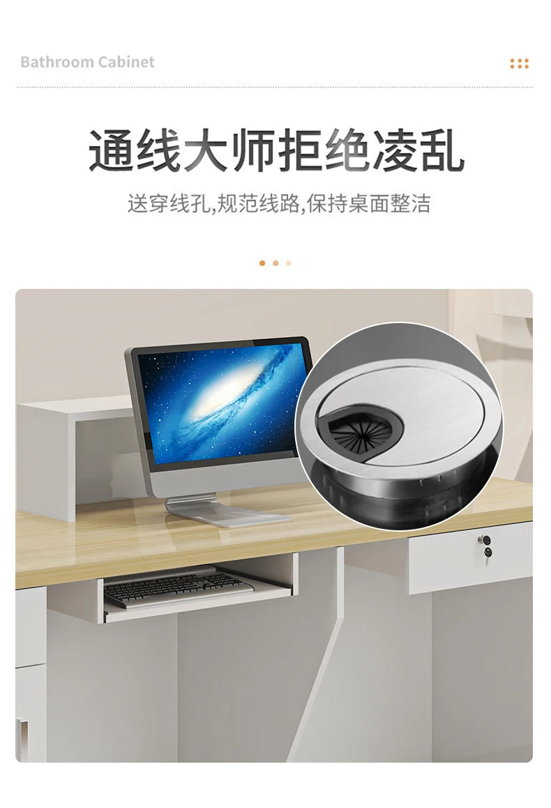 Kitchen Counter Reception Desks Decorations Display Beauty Salon Reception Desks Small Mostrador Negocio Commercial Furniture