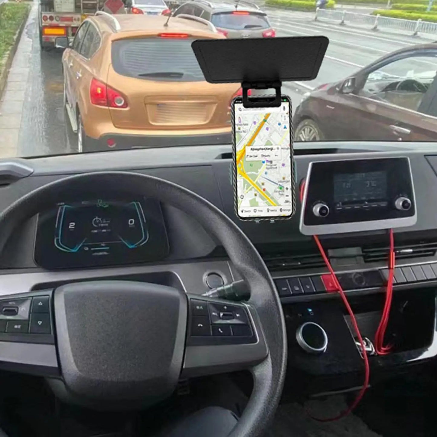 Phone Sun Shade Cellphone Sun Shade Cover Foldable Anti-Glare Sunshade for Cellphones Smartphone UV Protection Panel for Vehicle