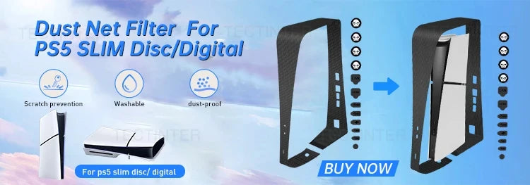 For PS5 Console Protector Dust Proof Protective Case Waterproof Cover Anti-scratch For PlayStation 5 PS5 Games Accessories