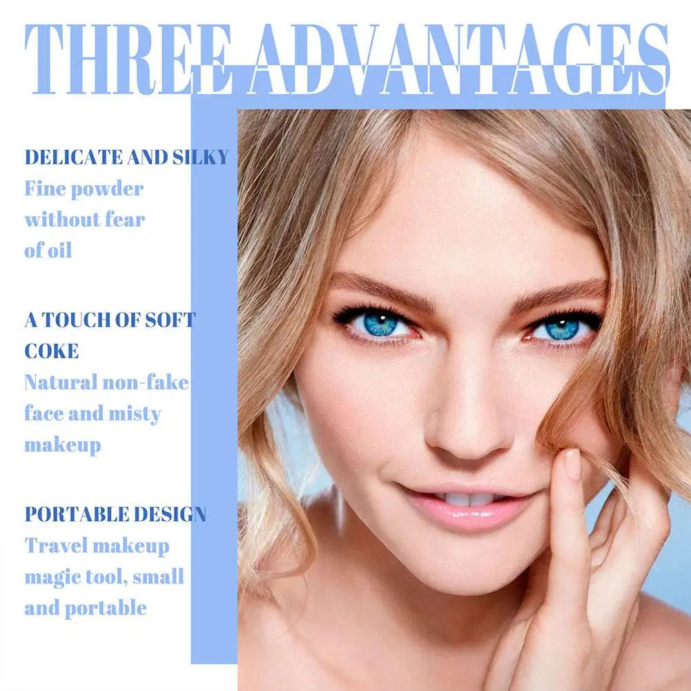 Sunscreen Powder Cosmetic Face Powder Oil-Control Waterproof Lasting Matte Concealer Makeup Pressed Powder Korean Cosmetic  4.8