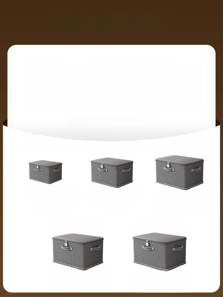 Large Capaci Loable Fabric Storage Box Foldable Organizer for Clothes And Accories Home And Office Use Wardrobe Solution