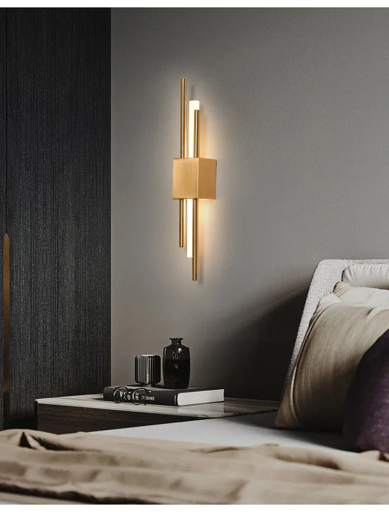 Bedroom Bedside Wall Lamp Simple Modern Living Room Aisle Corridor Background Light Luxury Style Living Room Lighting