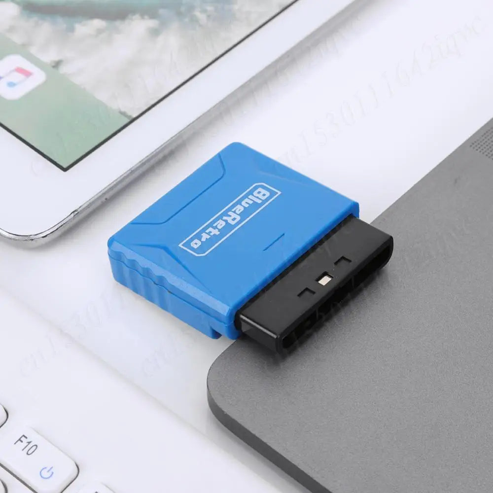 Wireless Controller Converter for PS2/PS1 Game Console Gamepad Adapter Converter for 8bitdo PS4 PS5 Xbox One S Wii Switch