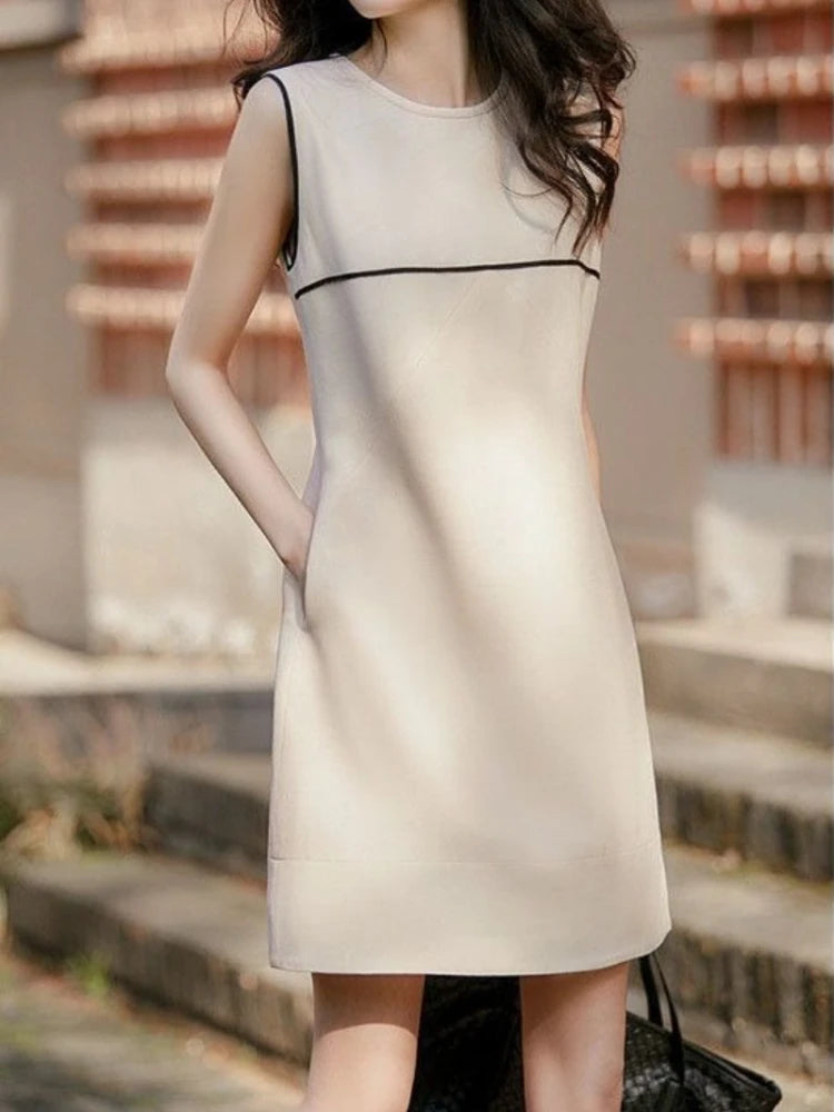 Women's Dress Loose Female Dresses White Holiday Beach X Cheap Casual Elegant Chic Y2k Curvy Fashion Summer 2025 Pretty Retro G SwiftNest