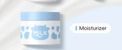 Milk Brightening 5-Piece Skincare Set - Hydrating & Brightening Includes Cleanser Toner Serum Eye Cream Moisturizer