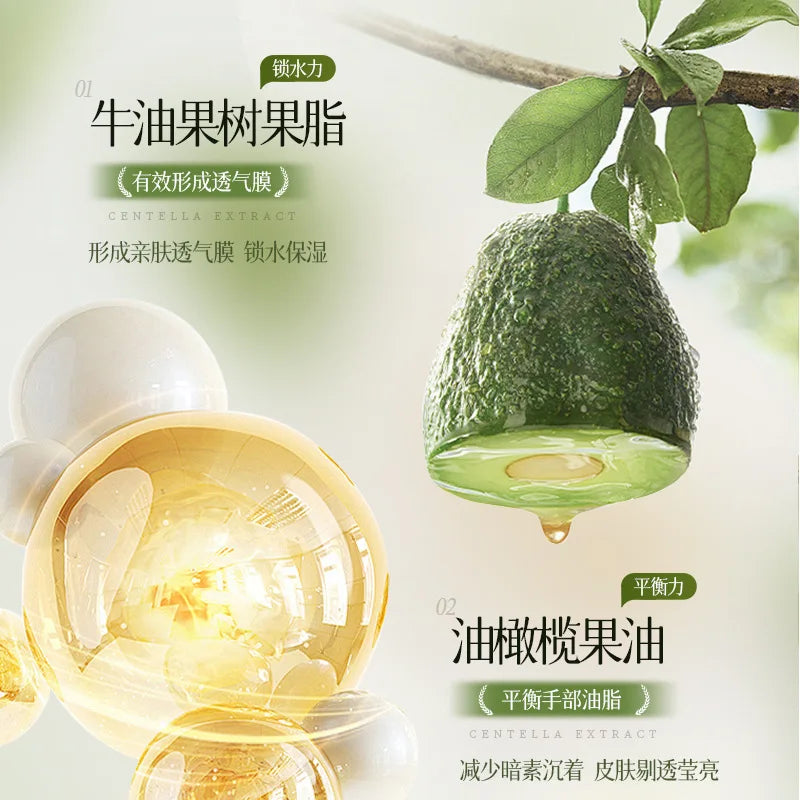 3PCS/Box Flower Fragrance Hand Cream Moisturizing Refreshing Nourishing Improving Roughness Hands Skin Care Products gift