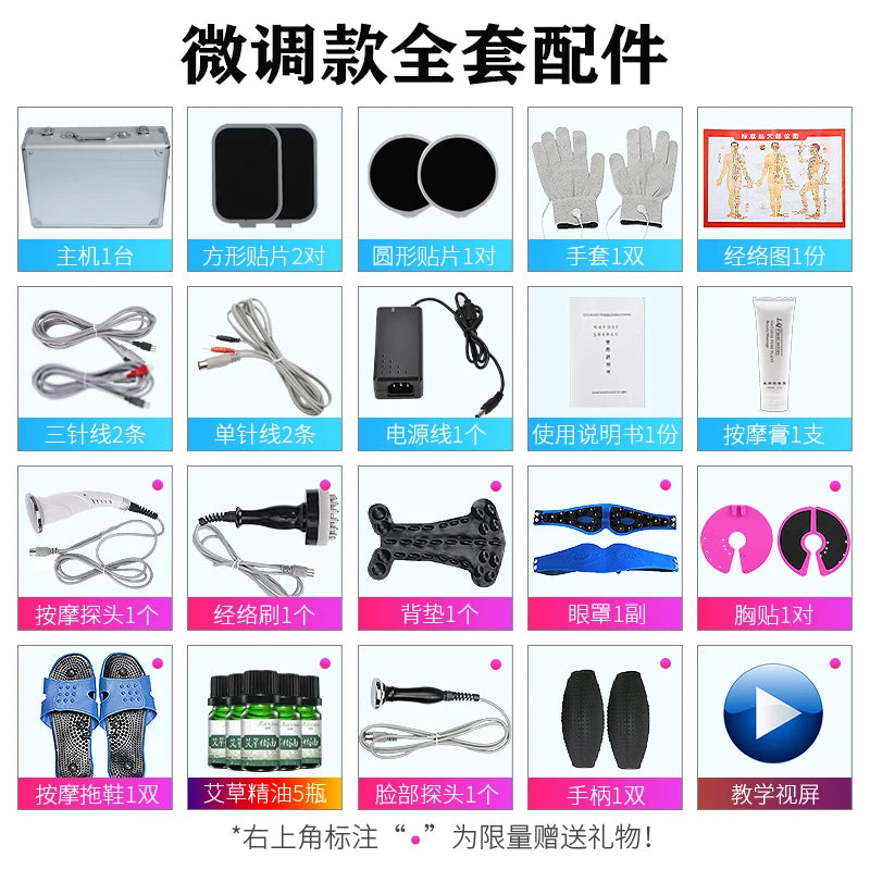 Bio-Electric Meridian Massager - Full Body Therapy & Meridian Unblocking for Health & Wellness