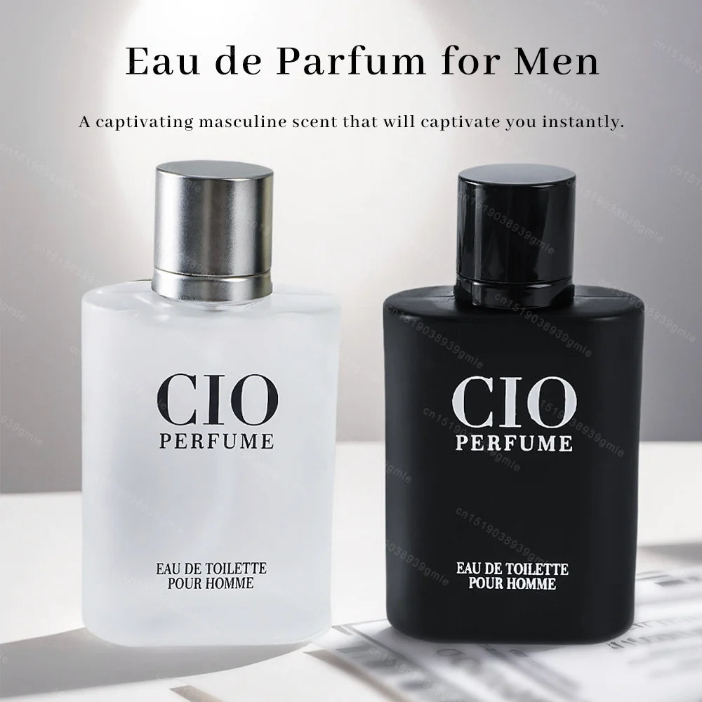 100ml Men's Pheromone Perfumes, Woody Long-Lasting Fragrances Cologne Spray, Charming Elegant Women's Eau De Toilette Cologne