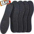 2/20pcs Bamboo Charcoal Deodorant Insoles Mesh Breathable Absorb-Sweat Shoe Pads Men Running Sport Insert Light Weight Insole