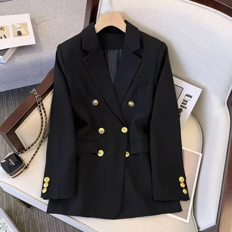 Women's Fashion Spring Autumn Jacket Chic Elegant Casual Sports Female Suit Coat Korean Jacket Women Blazers Outerwear pant