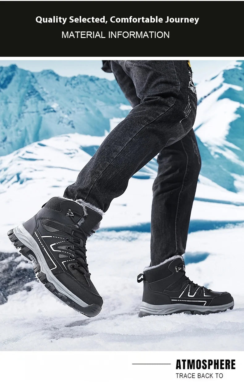 Autumn And Winter Outdoor Travel Camping Hiking Shoes Leisure Activities Warm And Comfortable Sports Shoes 39-47