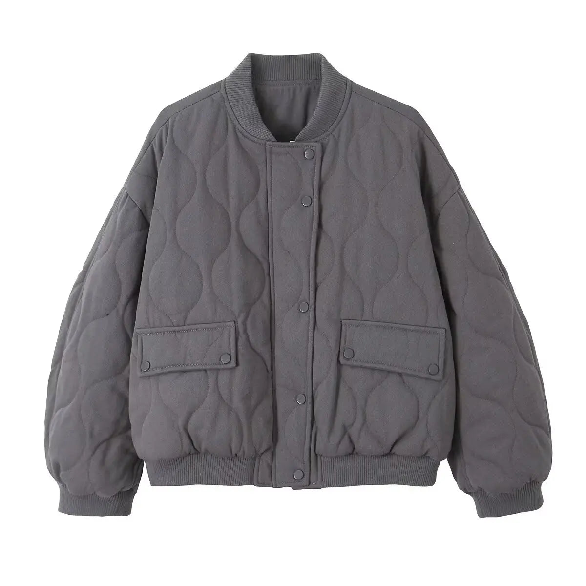 2025 Autumn/Winter Women Fashion  New Jacket Long Sleeved Single-breasted Flap Pocket Short Coats Chic Ladies Y2K Tops