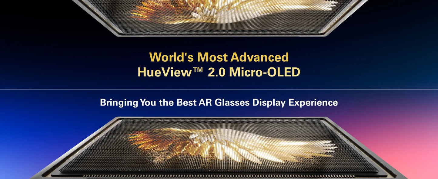 RayNeo Air 3S Pro smart AR glasses, 135-inch HD viewing, 1200Nits brightness, 3D surround sound