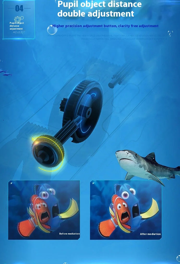 VR SHINECON G04EA 10.0 Virtual Reality Helmet 3D Glasses Casque For Smartphone Smart Phone Goggles Headset Video Game Binoculars