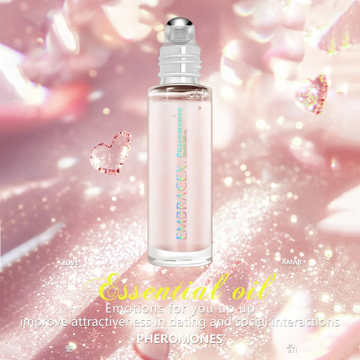 20ml Pheromone Perfumes Essential Oils Pheromones For Women Gift Roller On Skincare Massage oils Travel on the go SwiftNest