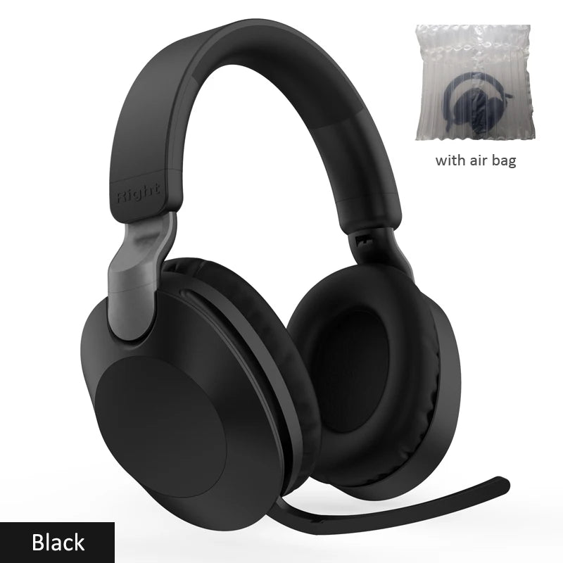 Wireless Bluetooth-Compatible Headset  Eearphone with Mic Hands-free HIFI Stereo BT5.1 Over-Ear Headphone for Call and Music