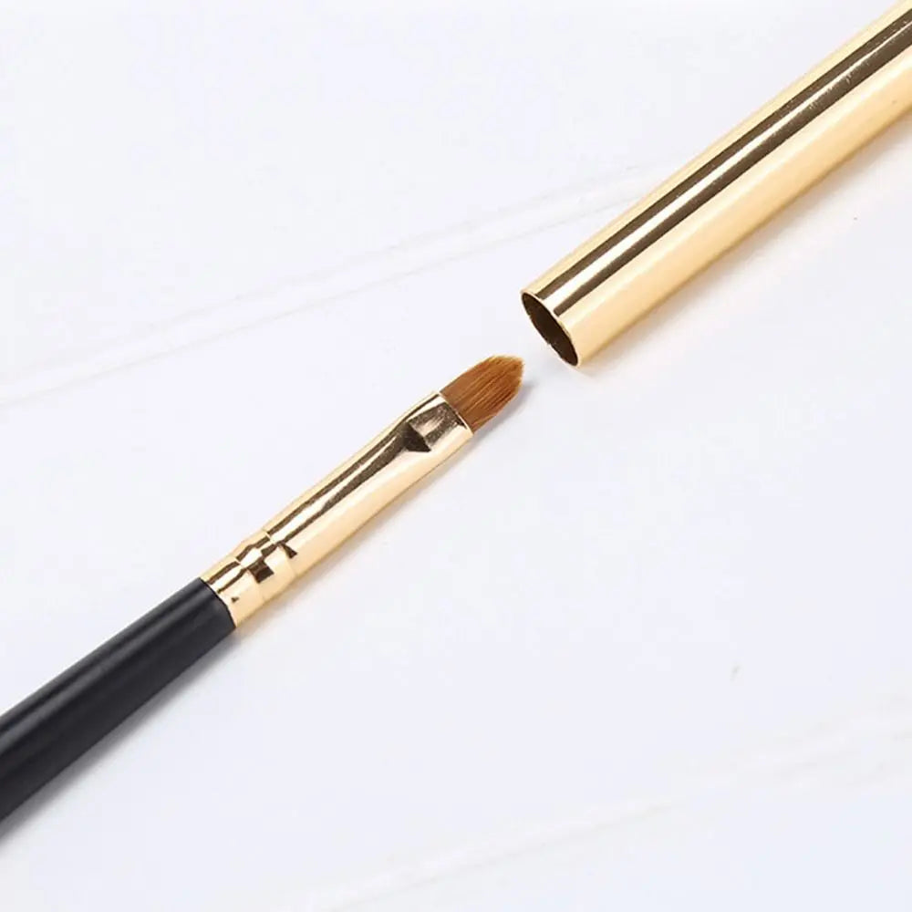 Makeup Brush Women Beauty Lip Gloss Brush with Protect Cap Lady Lipstick Brush Lip Brush Cosmetic Brush Concealer Brush