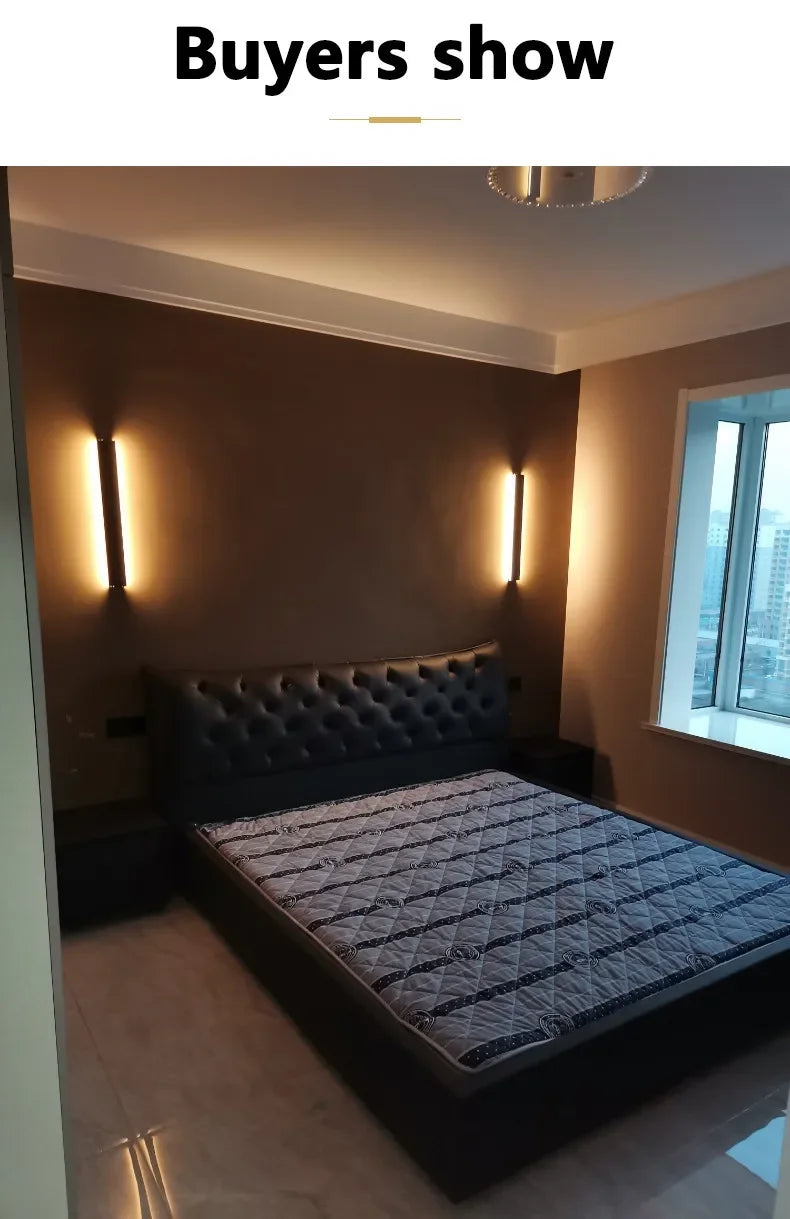 Bedroom Wall Lamp Simple Modern Living Room Background Wall Lamp Led Minimalist Long Entry Porch Aisle Corridor Lamps