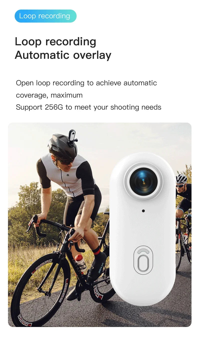 2024 Hot Gift 4K HD Mini Camera Action Cam Wifi High Quality Outdoor Sports Camera Camara Body Cam Camaras Photographic Video